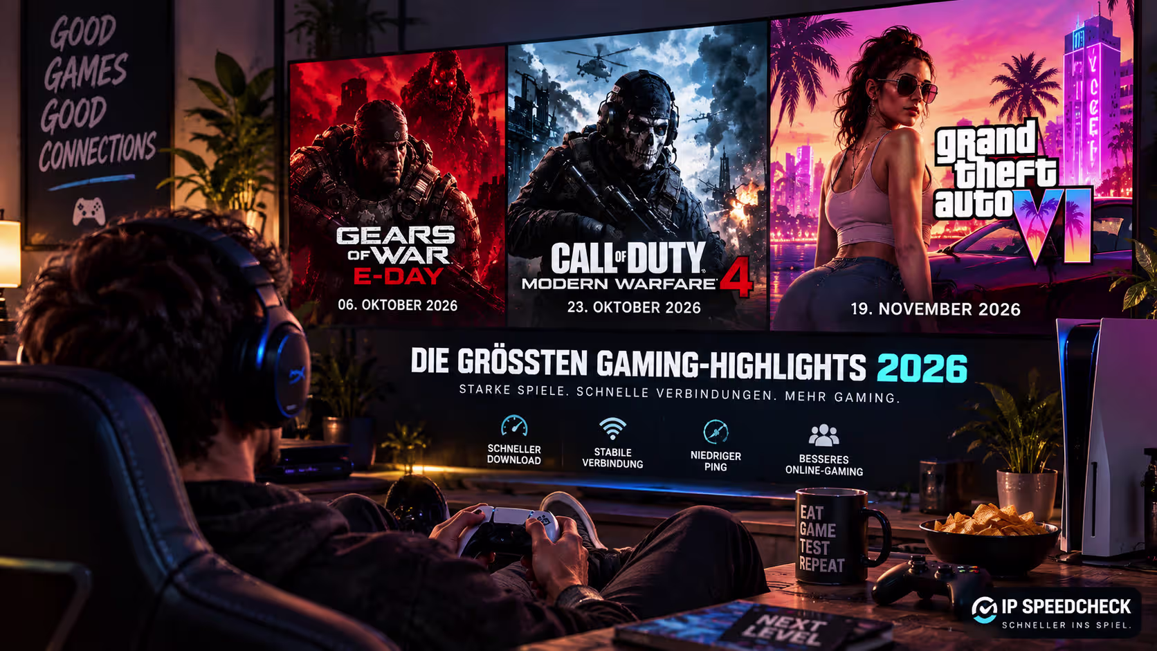 GTA 6, Call of Duty Modern Warfare 4 und Gears of War E-Day – Gaming-Highlights 2026