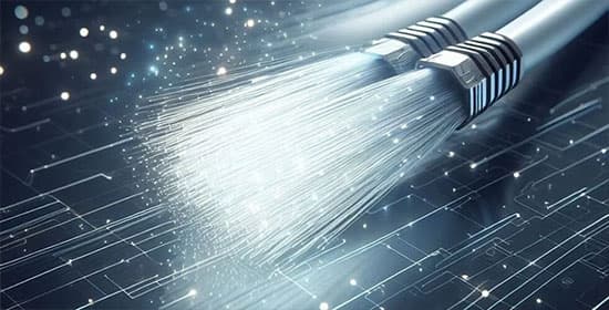 Glasfaser Speedtest für Gigabit Internetgeschwindigkeit messen